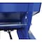 Vestil Steel Heavy Duty Self Dumping Hopper 3/4 Cubic Yard 6000 Lb. Capacity Blue D-75-HD - alternate 6
